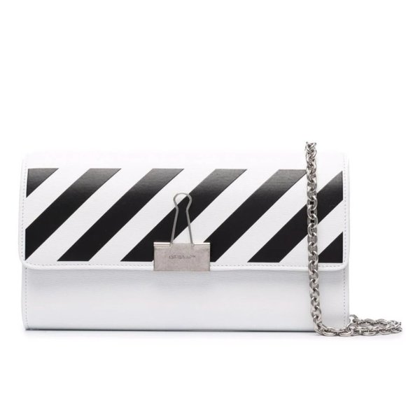 Off - White Binder Chain Shoulder Bag (New Season) - Picture 1 of 3